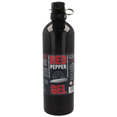 Gaz pieprzowy Graphite Red Pepper - Żel - HJF - 750 ml - Czarny - 11700-H-BLK