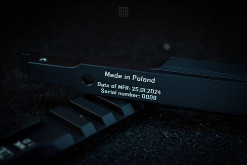 FTCS - Montaż do optyki za szczerbinkę AK PMK 2.0 Picatinny - Czarny H-146 - Nr. 18