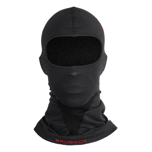 Brubeck - Kominiarka termoaktywna Merino Wool - Czarna - KM1037U