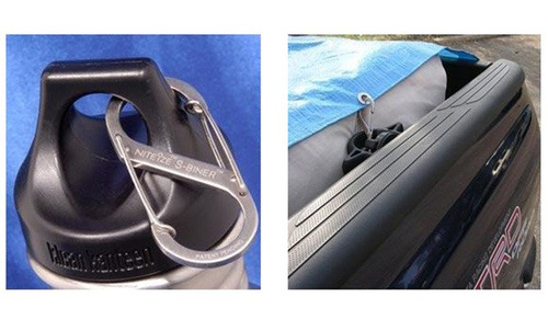 Nite Ize - Karabinek S-Biner #4 - Czarny - SB4-03-01