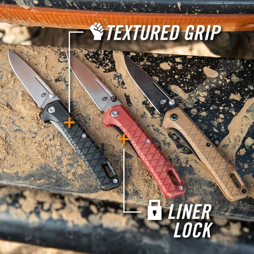 Gerber - Nóż składany EDC Zilch - Czarny / Coyote - 30-001881