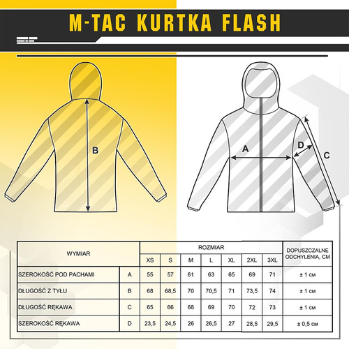 M-Tac - Kurtka wojskowa Flash - Army Olive - 20479062
