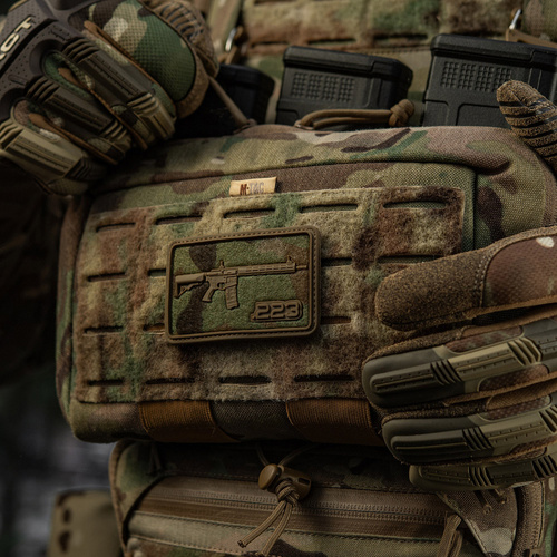 M-Tac - Naszywka AR-15 - PVC - 3D - Kamuflaż - 51540008
