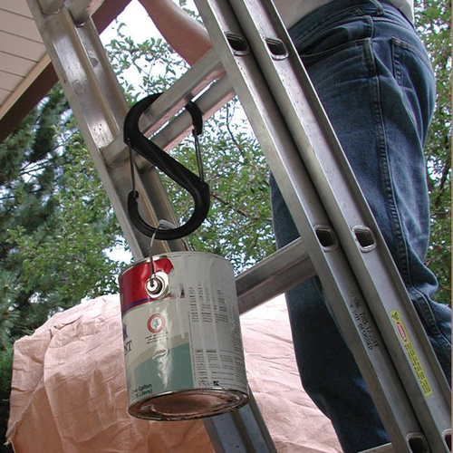 Nite Ize - Karabińczyk S-Biner #10 Plastic Black Gate - Czarny - SBP10-03-01BG