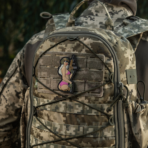 M-Tac - Naszywka Tactical Girl #4 - PVC - 3D - 5181