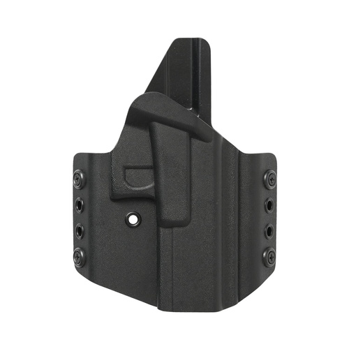 Direct Action - Kabura Glock 17 OWB ZERO CANT NO LIGHT - Prawa - Kydex - Czarna - HP-OGTR-KDX-BLK