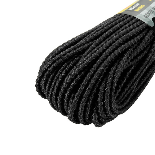M-Tac - Elastyczna linka paracord Shock-Cord - 30 m - Czarna - 51582002