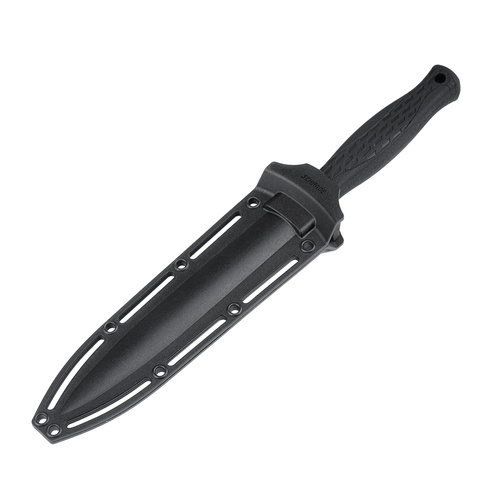 Schrade - Nóż wojskowy Needle Serrated Fixed Blade - Czarny - 1182515