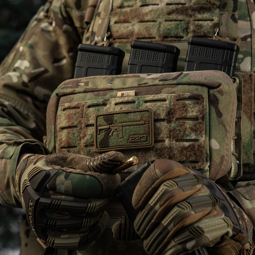 M-Tac - Naszywka AR-15 - PVC - 3D - Kamuflaż - 51540008