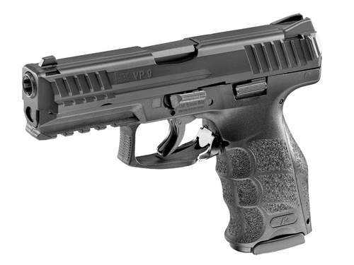Umarex - Replika pistoletu Heckler & Koch VP9 - Metal Slide - Czarny - Sprężynowy - 2.6124