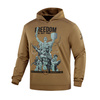M-Tac - Bluza z kapturem Freedom - Bawełna - Coyote - 20539017