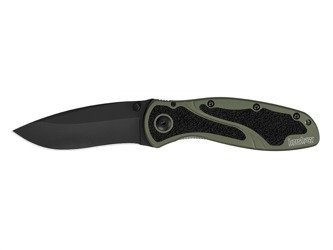 Kershaw - Nóż taktyczny Blur 1670OLBLK - 14C28N - Czarny - 1670OLBLK