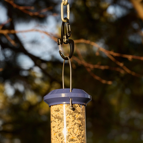 Nite Ize - Karabińczyk S-Biner 360 SlideLock Dual Carabiner #4 - Czarny - SBLR4-01-R3