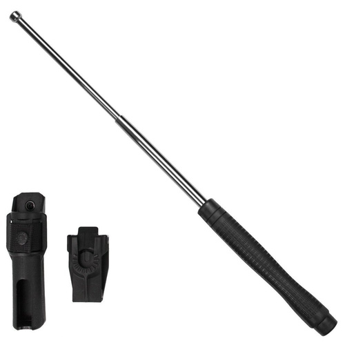 ESP - Hartowana pałka teleskopowa z kaburą - 23'' - Rękojeść ergonimiczna - Chrom - EXB-23HE CHR BH-55