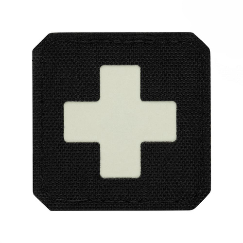 M-Tac - Naszywka Medic Cross Laser Cut - Black/GID - 51122299