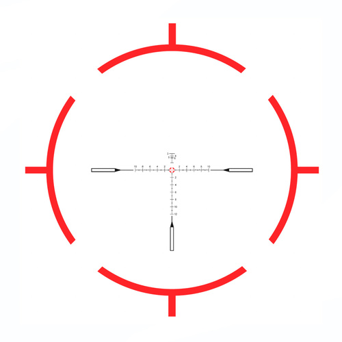 Vector Optics -  Luneta Continental x10 ED RAR - 1-10x28 - 34 mm - Czarny - SCFF-48