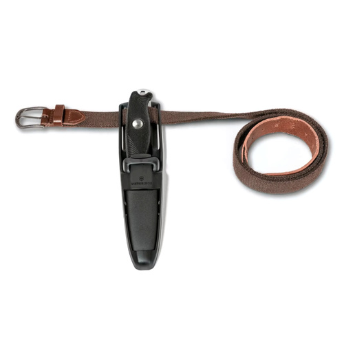 Victorinox - Nóż z głownią stałą Venture Pro - Sandvik 14C28N - Czarny - 3.0903.3F