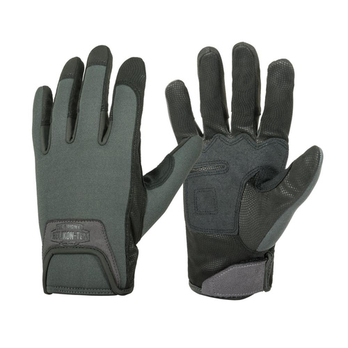 Helikon - Rękawice taktyczne Urban Tactical Mk2 - Shadow Grey / Czarne - RK-UT2-NE-3501A