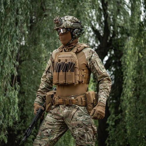 M-Tac - Kamizelka taktyczna Cuirass Elite - MOLLE - Cordura 500D - Coyote - 10371005