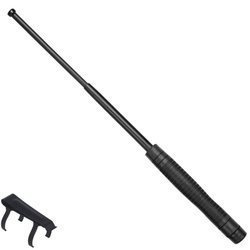 ESP - Hartowana pałka teleskopowa z klipsem - 45 cm - Rękojeść ergonomiczna - EXB-18HE BLK BC-01