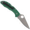 Spyderco - Nóż składany Delica® 4 FRN Flat Ground Green - C11FPGR