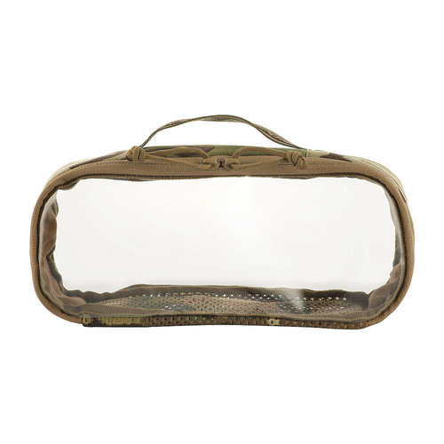 M-Tac - Organizer ergonomiczny przezroczysty Elite - Rozmiar Medium 26x11 cm - Cordura 500D - Multicam - 10147008