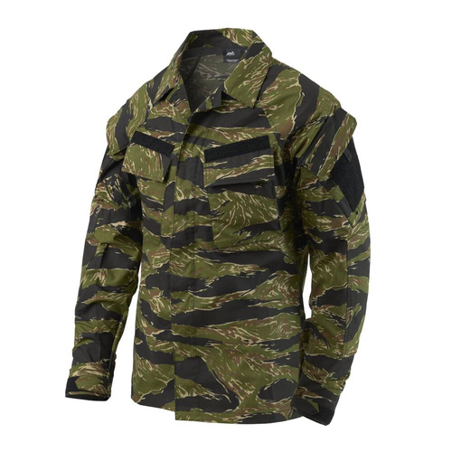 Helikon - Bluza wojskowa Raid - Ripstop - 8 kieszeni - Tiger Stripe - BL-RAD-SP-62