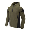 Helikon - Bluza strzelecka Range Hoodie® - Olive Green / Czarna - BL-BRH-TC-0201A