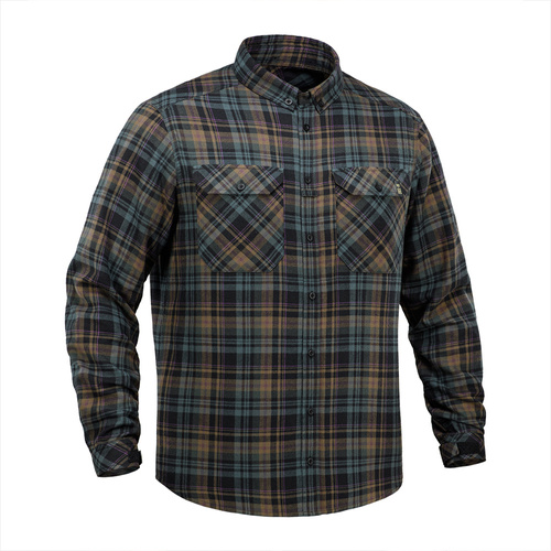M-Tac - Koszula Lumberjack Merino Cold Weather - Niebieska/Żółta - 20102015