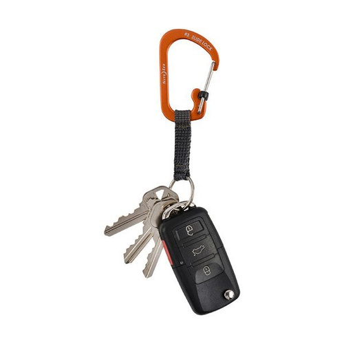 Nite Ize - Karabinek SlideLock® Key Ring Aluminum #3 - Pomarańczowy - CSLAW3-19-R6