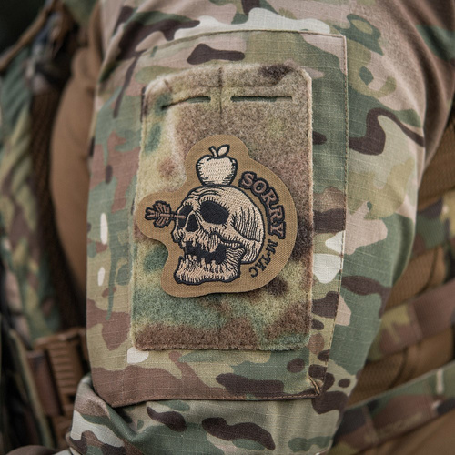 M-Tac - Naszywka Sorry - Haft - Poliester - Coyote - 51410005