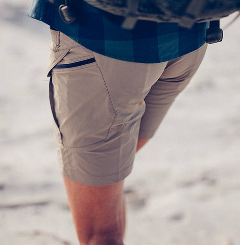 Helikon - Szorty damskie OTS® (Outdoor Tactical Shorts) 8.5" - Taiga Green / Czarne - SW-OTS-VL-0901A