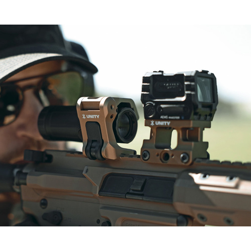 Unity Tactical - Montaż do powiększalnika FAST FTC Omni - QD - Czarny - FST-OMB