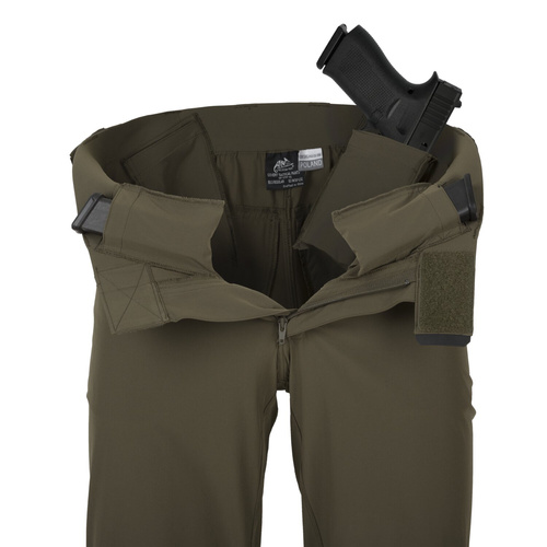 Helikon - Spodnie taktyczne Covert Tactical Pants® - VersaStretch® Lite - Taiga Green - SP-CTP-VL-09