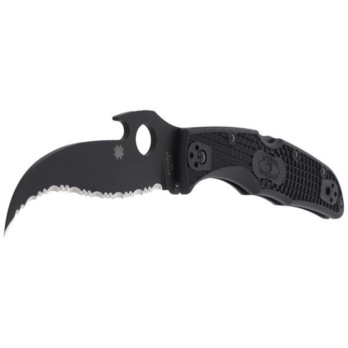 Spyderco - Nóż składany Matriarch™ 2 FRN Emerson Opener Black Blade - C12SBBK2W