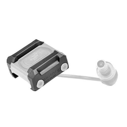 Unity Tactical - Wymienna nakładka na włącznik żelowy ModButton Lite Guard Set - Czarny - MBL-GRD-BLK