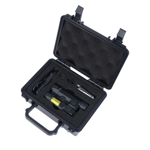 Holosun - Laserowy wskaźnik celu Iris-4 z latarką - Aluminium - Zielony - IR - Czarny - IRIS-GR4