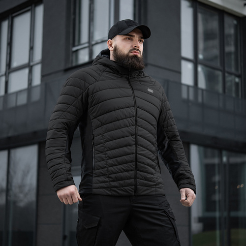 M-Tac - Kurtka Jarl - Nylon - Primaloft - Czarny - 20544002