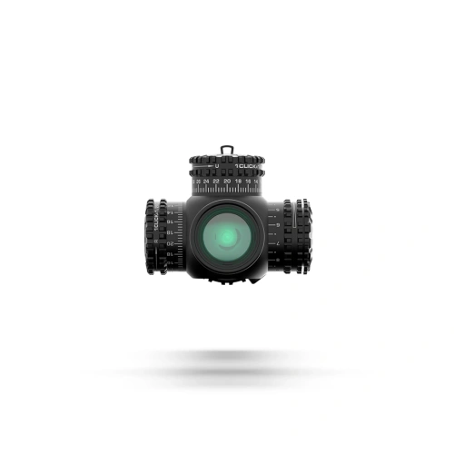 Swampfox Optics - Luneta biegowa Arrowhead SFP LPVO - 1-6x - Guerilla DOT MIL Red - Czarna - ARH16241-RL