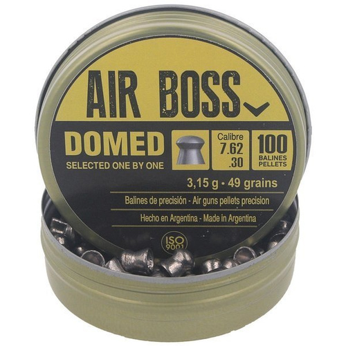 Apolo - Śrut do wiatrówki Air Boss Domed - .30 / 7.62 mm - 100 szt - E30201