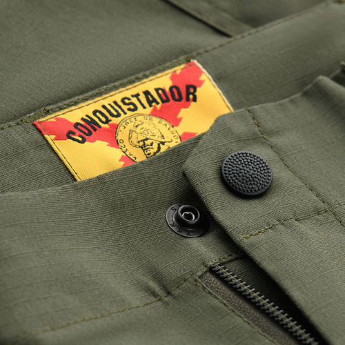 M-Tac - Szorty Conquistador Flex - Rip-Stop - 8 kieszeni - Army Olive - 20008062
