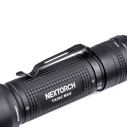 NEXTorch - Latarka LED TA30C MAX - 3000 lm - Aluminium - Czarny - TA30C MAX