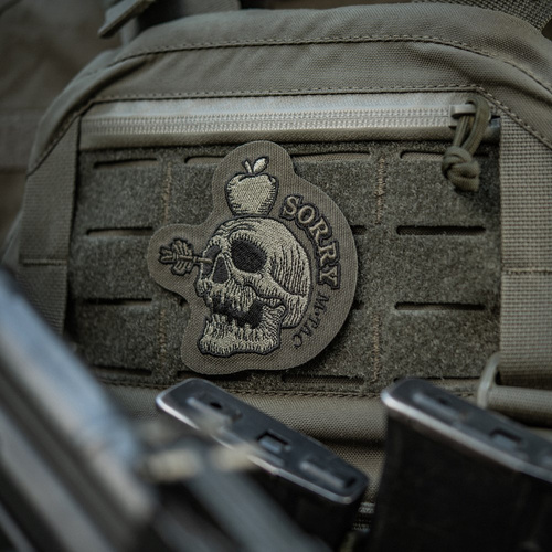 M-Tac - Naszywka Sorry - Haft - Poliester - Ranger Green - 51410023