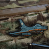 M-Tac - Naszywka Morale Patch 3D F-16 - PVC - Niebieski - 51538015