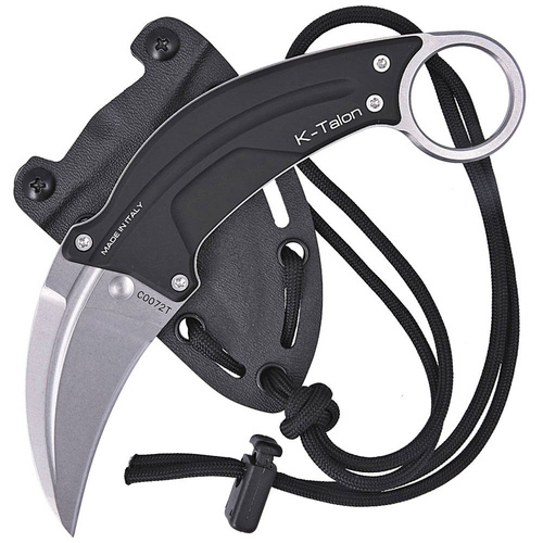 Extrema Ratio - Nóż karambit K-Talon - N690 - Czarny - 04.1000.0224/SW