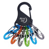 Nite Ize - Brelok do kluczy KeyRack Locker S-Biner - Czarny - KLKP-01-R3