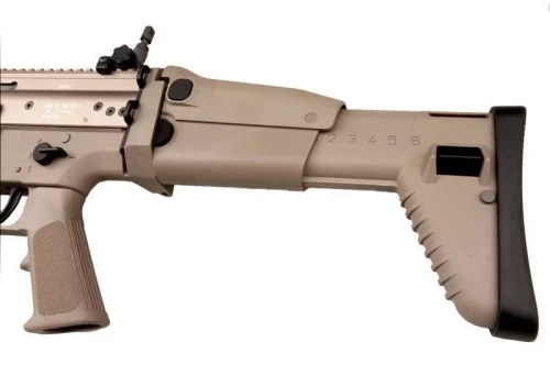 WE - Replika gazowa karabinka szturmowego MK16 MOD 0 Open Bolt - Dark Earth - WET-02-001803