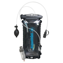 Aquamira - Bukłak na wodę ciśnieniowy Pressurized Reservoir - 3 l - Z adapterem na filtr Frontier Max - 67642