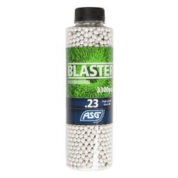 Blaster - Kulki ASG - 0,23 g - 3300 szt. - Białe - 19403