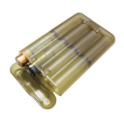 Condor - Pojemnik na baterie AA / AAA / CR2 / CR123 - Tan / Brązowy - US1017-008